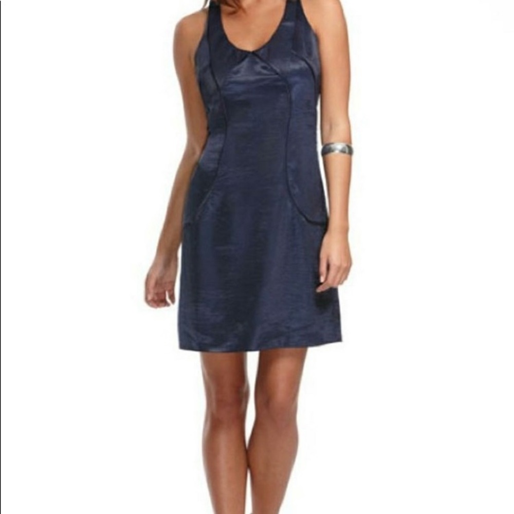 Rare find: Richard Chai for Target blue mini tuxedo dress Juniors 3
